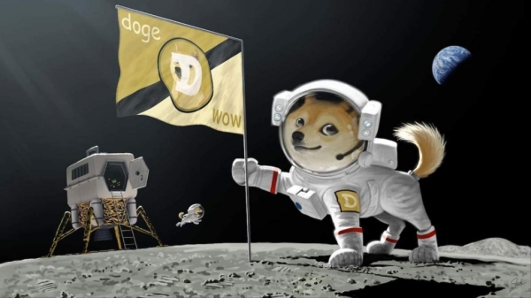 Илон Маск снова отправил DOGE на луну