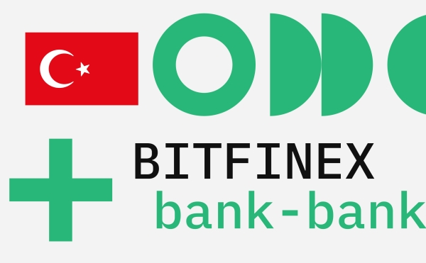
 Bitfinex сообщила о партнерстве со вторым по величине банком Турции  