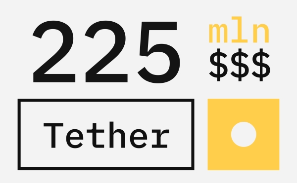 
 Tether заморозила $225 млн, связанных с синдикатом по торговле людьми  